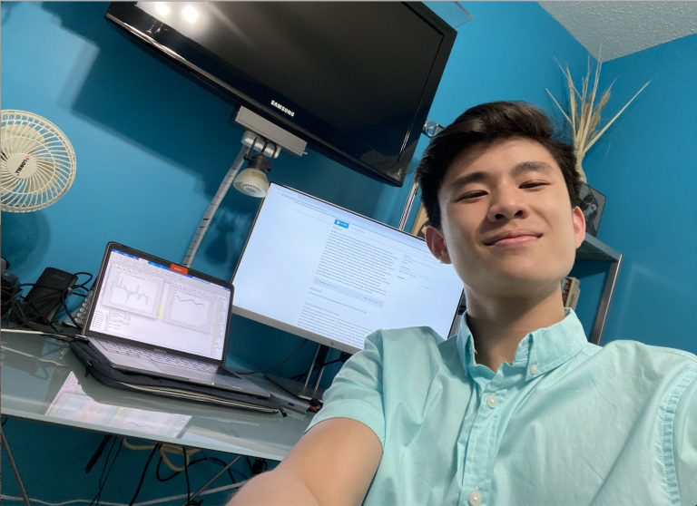 Andrew Hoang is selected as a NCSU Fall 2021 Research Award recipient!